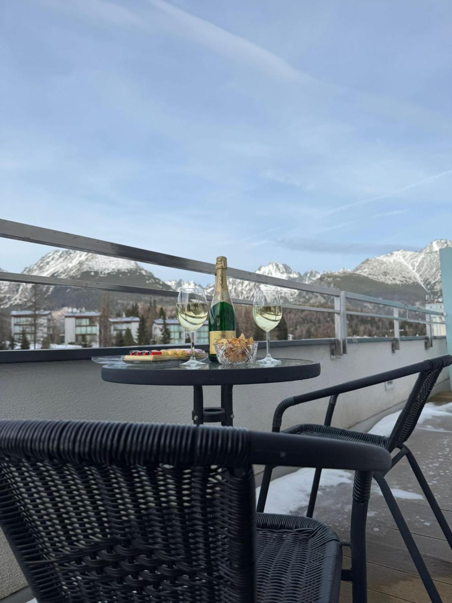 Apartman Panorama 1001 Štrbské Pleso Dış mekan fotoğraf