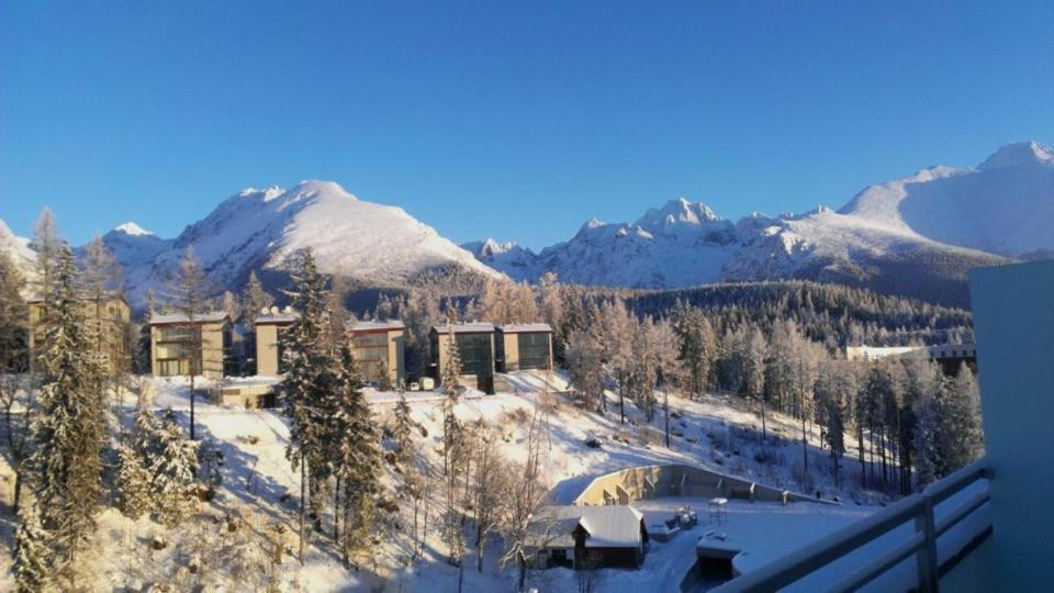 Apartman Panorama 1001 Štrbské Pleso Oda fotoğraf